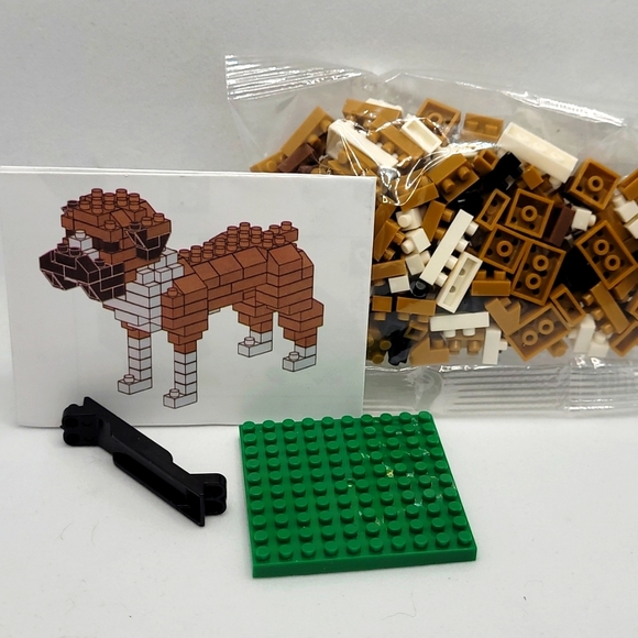 Other - Boxer / Dog building kit / micro bricks, brick set